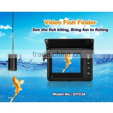 3.0'' LCD Monitor Best Underwater Fishing Video Camera with LED and 50m Cable