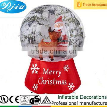 DJ-B-110 cheap outdoor christmas glass hanging ball inflatable decor outdoor