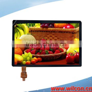 10.1inch lvds interface 1280*800 high brightness IPS lcd touch panel with IIC CTP