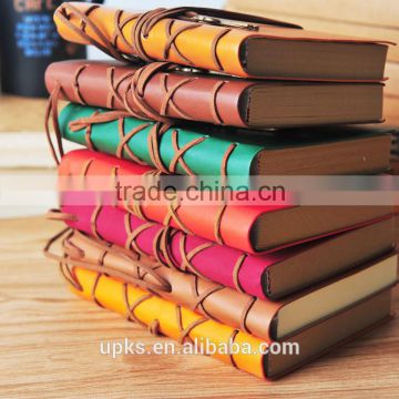 2016 new Custom gift A11 A5 journal diary PU leather cover notebook wit notebook colorful size A4 A5 A6/notebooks/notepad/agenda
