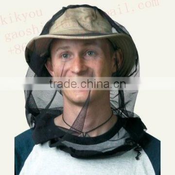 Insecticide treated antimalaria mosquito head nets face net fabrica hat