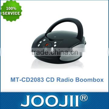 Portable Radio Boombox With USB SD AM/FM MP3, Home Radio & CD Player With Aux in Jack
