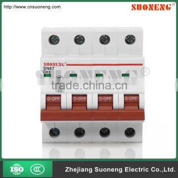 dz47 magnetic mini circuit breaker