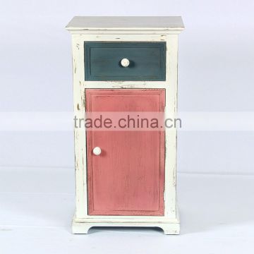 Factory price retro wood cabinet small wooden furniture