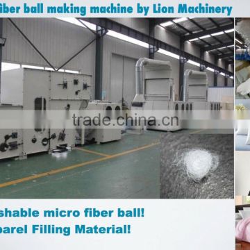 Microfiber ball fiber fiber cluster pillow filling machine