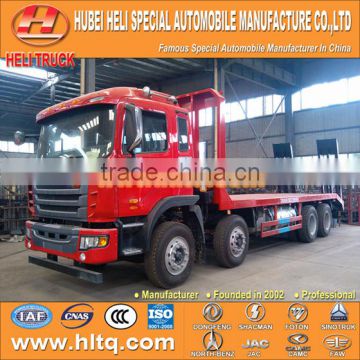 JAC 8x4 30tons platform truck 270hp Weichai diesel engine