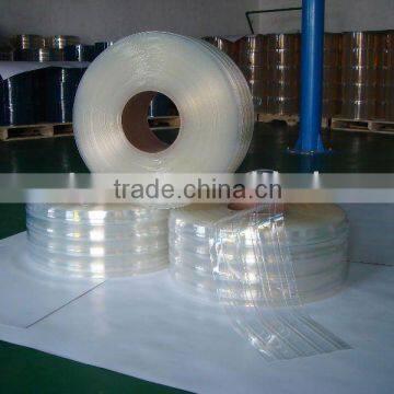 double ribbed pvc strip curtain