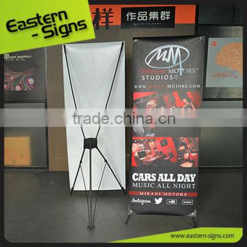 Promotional Aluminum Legs X Banner Stand