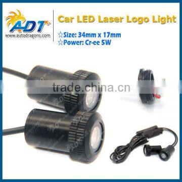 2016 Hot sale 7w 12-24V Non-fading ghost laser ghost shadow light for fiat