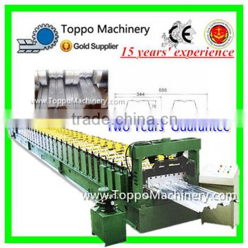 Automatic 688 Steel Floor Decking Roll Forming Machine