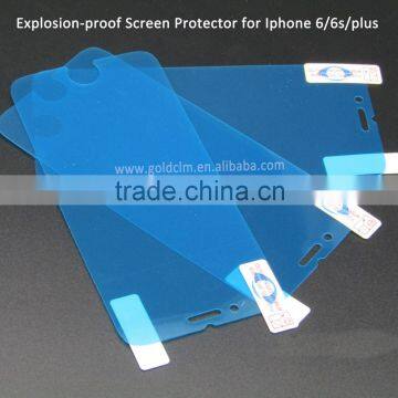 2016 New products Anti blue ray TPU screen protector for iphone 6