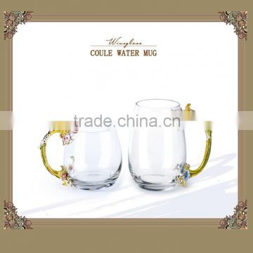 RORO 2014 New Design pewter craft tea cup couple water mug