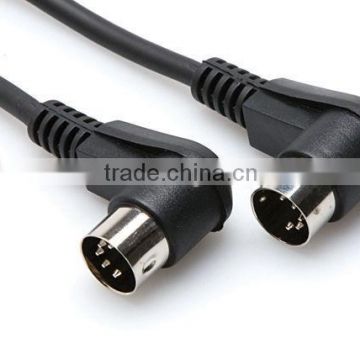 3 ft right angle midi cable MDR-103 MID-303RR Right angle MIDI cable 3 ft