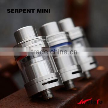 Wotofo New coming SERPENT MINI RTA with Replaceable Glass chamber made SERPENT MINI made in china