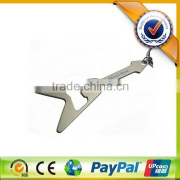 Fashion Shape Customized Metal Guitar Beer Opener for Promotion gift