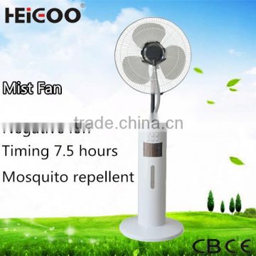 Electric Fan Motor Summer Cooling Fan Plastic Home Water Mist Fan