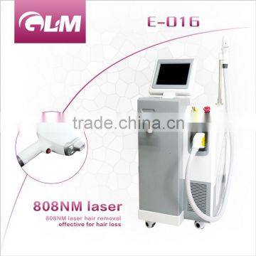 GLM 808nm Most advanced diode laser strong power skin tightening care beauty machine with CE for sale