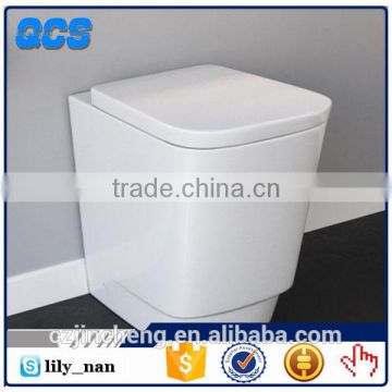 Hebei bathroom water cistern hidden rectangular ceramic wc