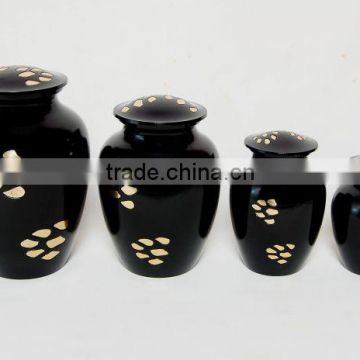 sets of metal brass cat urns for sale