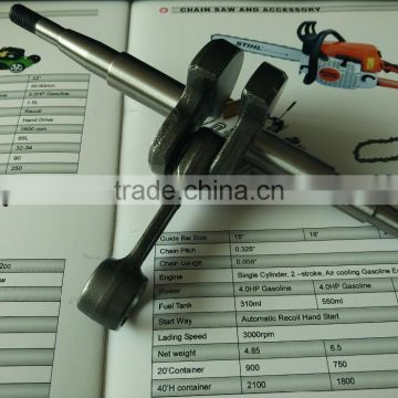 070 Crankshaft for Chain saw with high quality