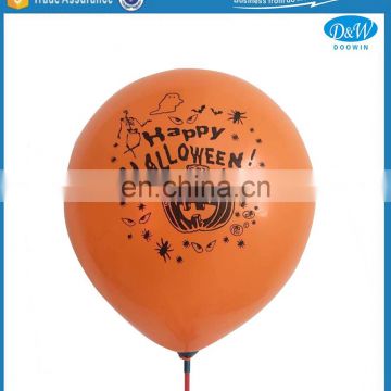 12inches Happy Halloween Party Printed Latex Balloons