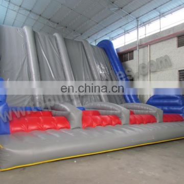 Top inflatable pool water wahoo inflatable 4 line slide industrial inflatable water slide