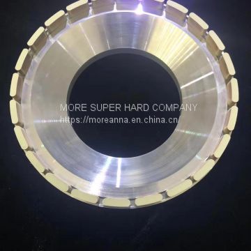 Vitrified bond suitable for silicon wafer back grinding wheel