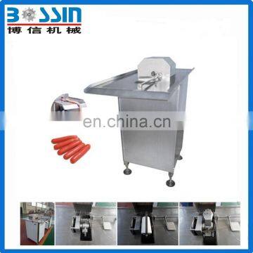 Pneumatic stainless steel hot dog sausage binding machine