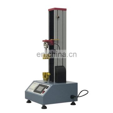 Easy to control Single column universal testing machine with CE certificate