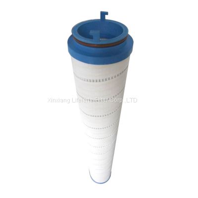 Replace PALL UE319AS40Z hydraulic oil filter cartridge