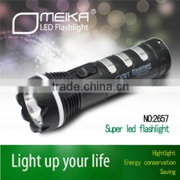 ABS Plastic LED torch element 3 watt led flashlight