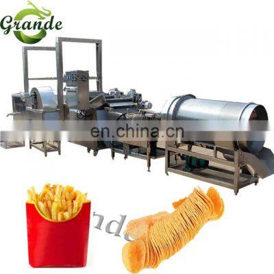 GRANDE Easy Operation Automatic Potato Finger Chips Machine with Good Price