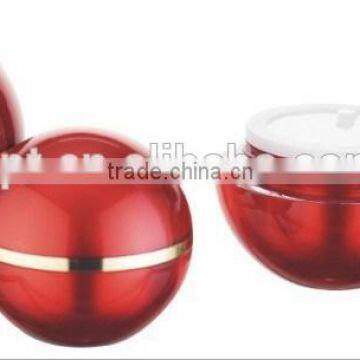 Fancy 15G classic acrylic ball shape cream jar package