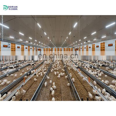 large farm house with lighting industrial fan chicken breeder house