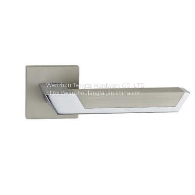 Popular New Design Good Quality Zinc Alloy/zamac/zamak/aluminum Door Handle for European Door Lock
