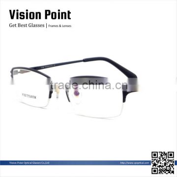 Custom made pure titanium half rim men glasses frames