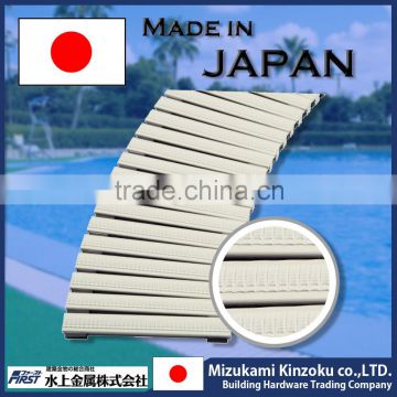 bendable and easy to use plastic grating panel with high durability made in Japan