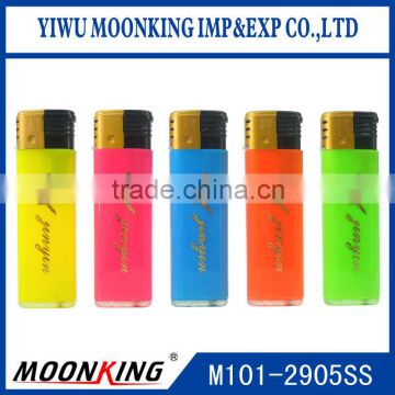promotion customize print on lighter,plastic refillable windproof lighter