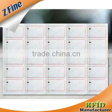 Contactless card Programmable 5x5 Rfid Card Inlay