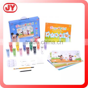 Novel kids intelligence toys finger paint set