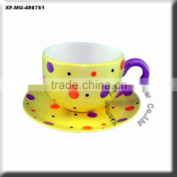 promotion porcelain coffee cup for christmas decoration
