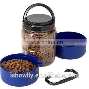 New-Pet-Travel-Tainer-Bowl-Dog-Cat-Food-Water-Airtight-Fresh-Portable