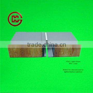 Interior rock wool sandwich wall panel