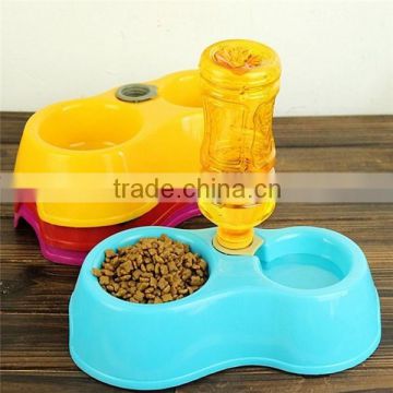 dog bowl water bowl double wholesale high quality plastic dog bowl