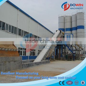 HZS25 Concrete mixing plant with ready mixed concrete batching plant for sale
