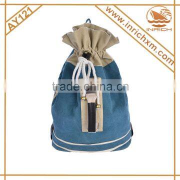 2014 drawstring backpack ,canvas drawstring backpack