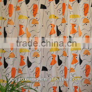 peva plastic shower bathroon curtains