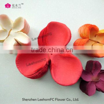 make heart shape decoration flower petals