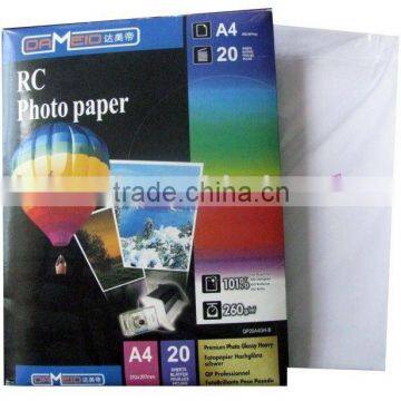 RC satin inkjet photo paper(260gsm)