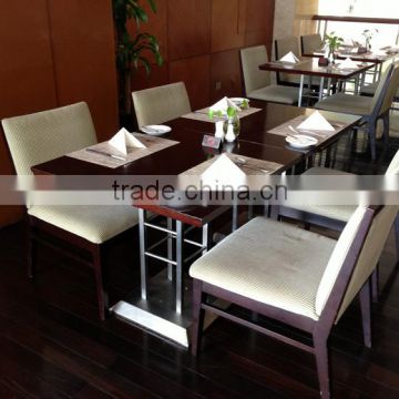 Wholesale SGS E1 MDF or Plywood restaurant table and chair